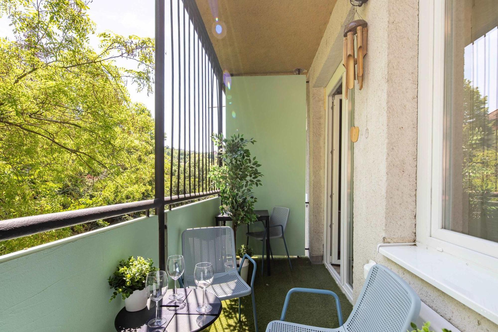 - Balcony - Comfy - Appartamento Budapest